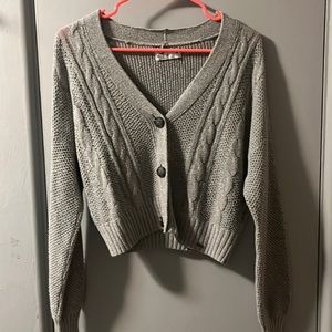 Cropped Hollister Cardigan